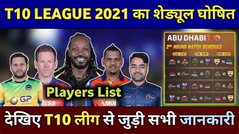 cricbuzz t10 live score 2021|T10 League 2021 schedule, live scores and results .